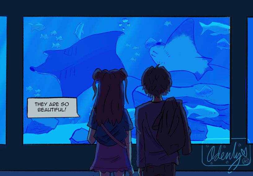 aquarium date I