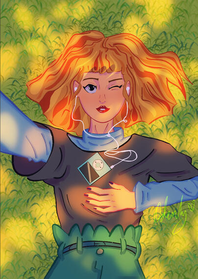 leaves' shadow